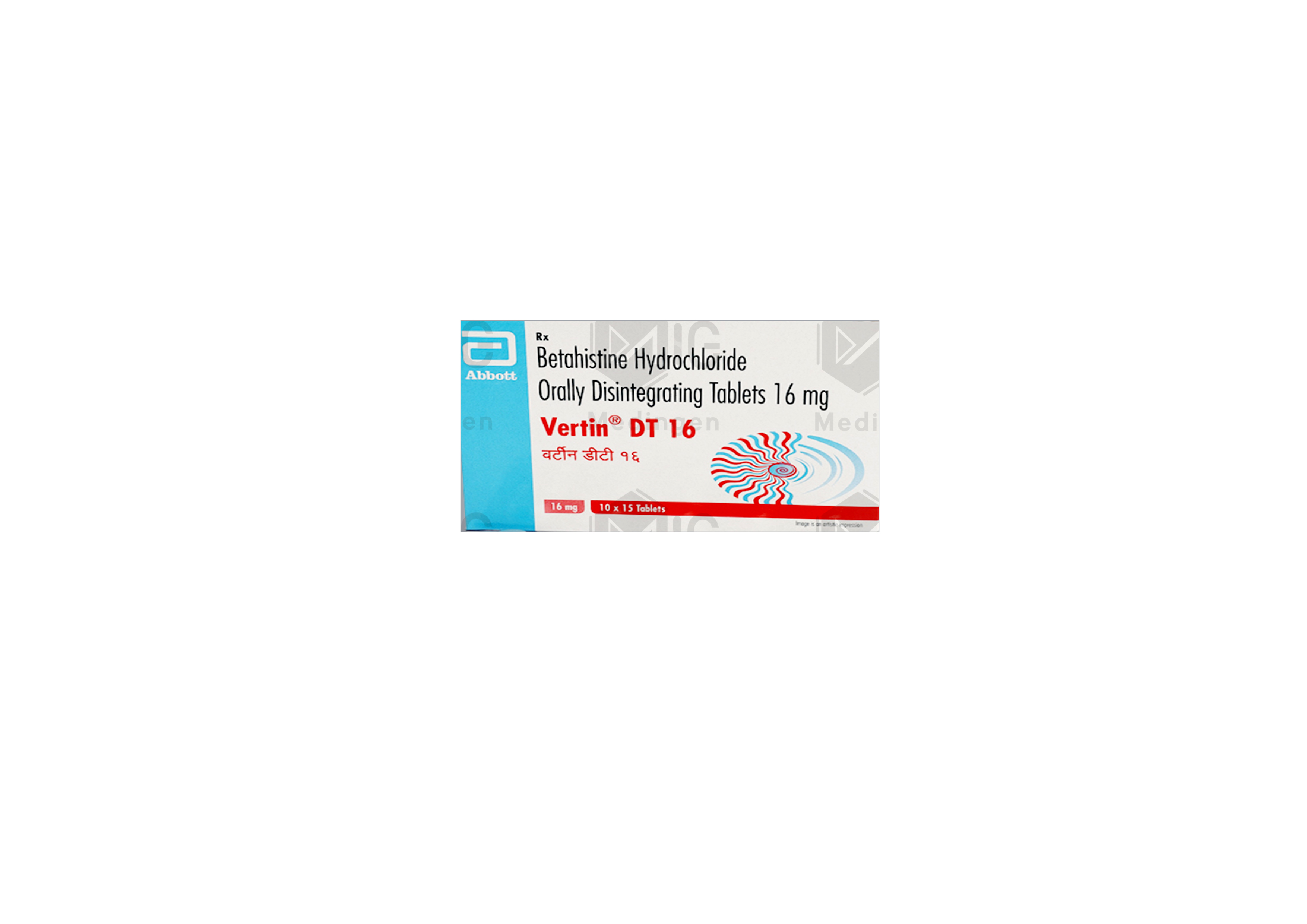 VERTIN DT 16MG